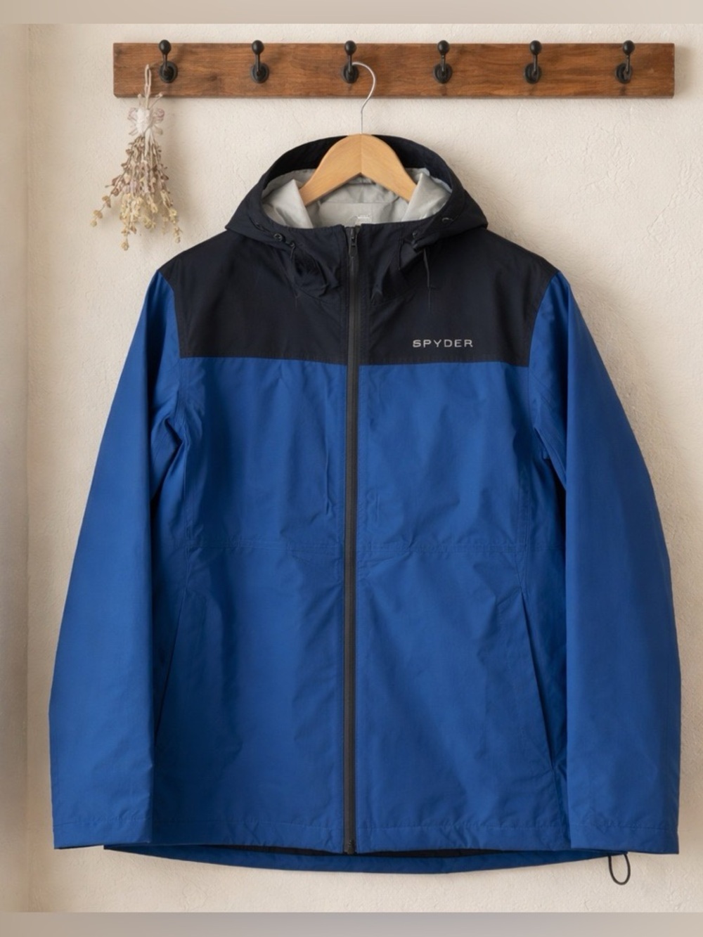 NWT Spyder Men's Rain Hooded Jacket | Size Medium